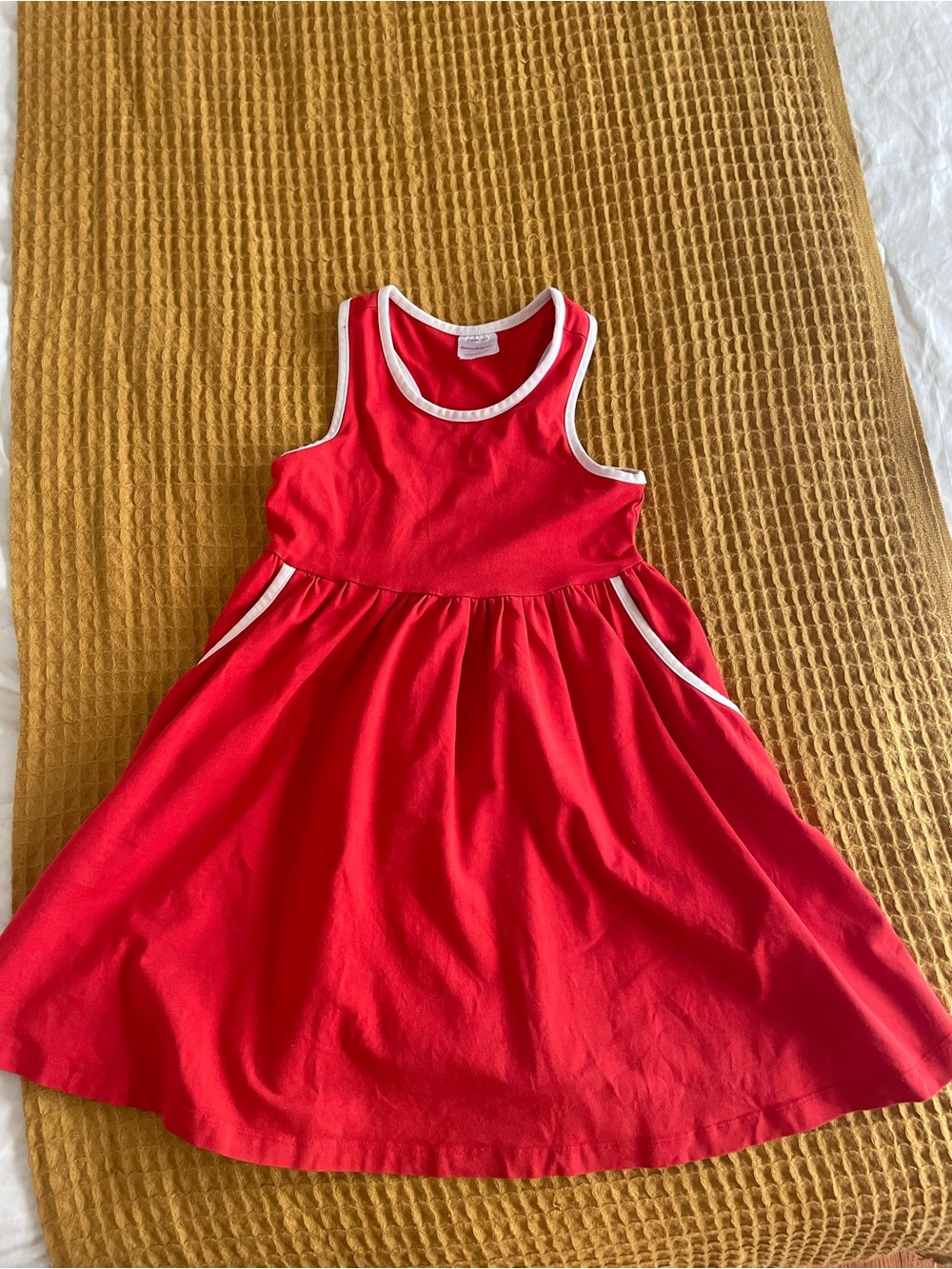 Racerback Dress with Pockets